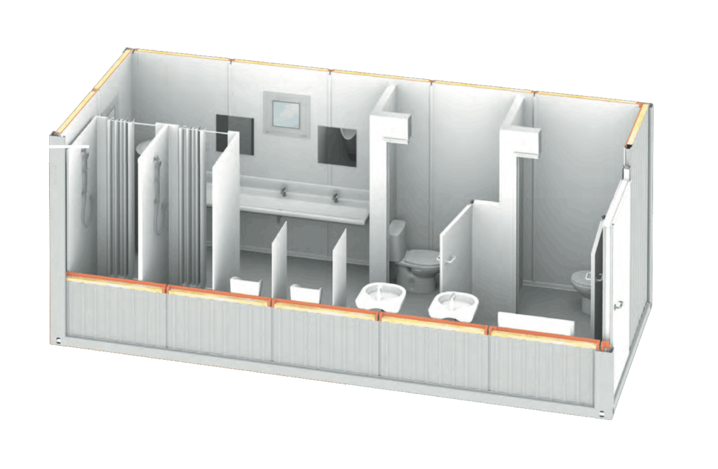Kontener sanitarny mieszany